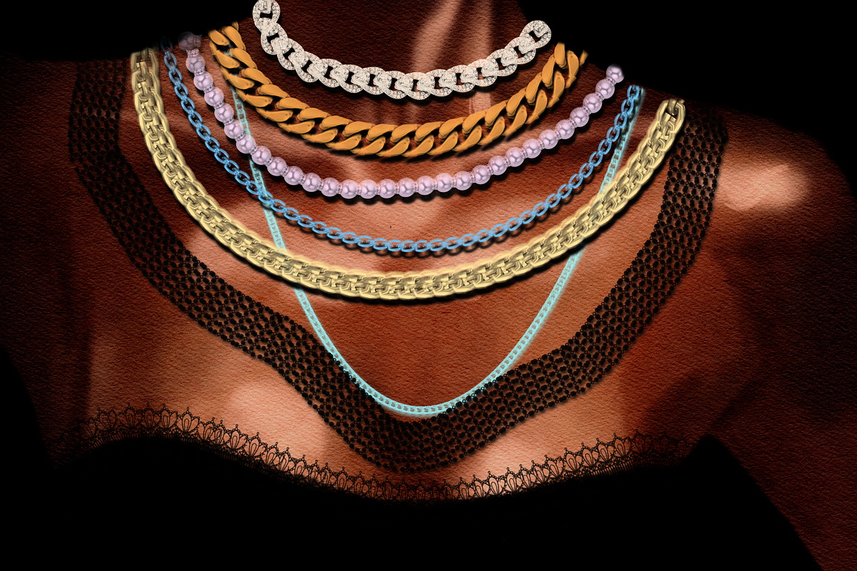 38! Chain, Necklace for PROCREATE X5, a Brush Add-On by Graphics Resources (Photo 8 of 8)