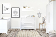 Kids Room Wall/Frame Mock Up 24, a Print Template by Whimsicality (Thumbnail 2 of 13)