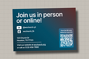 Modern Church Invitation Template, a Card Template by JD Designs (Thumbnail 4 of 5)