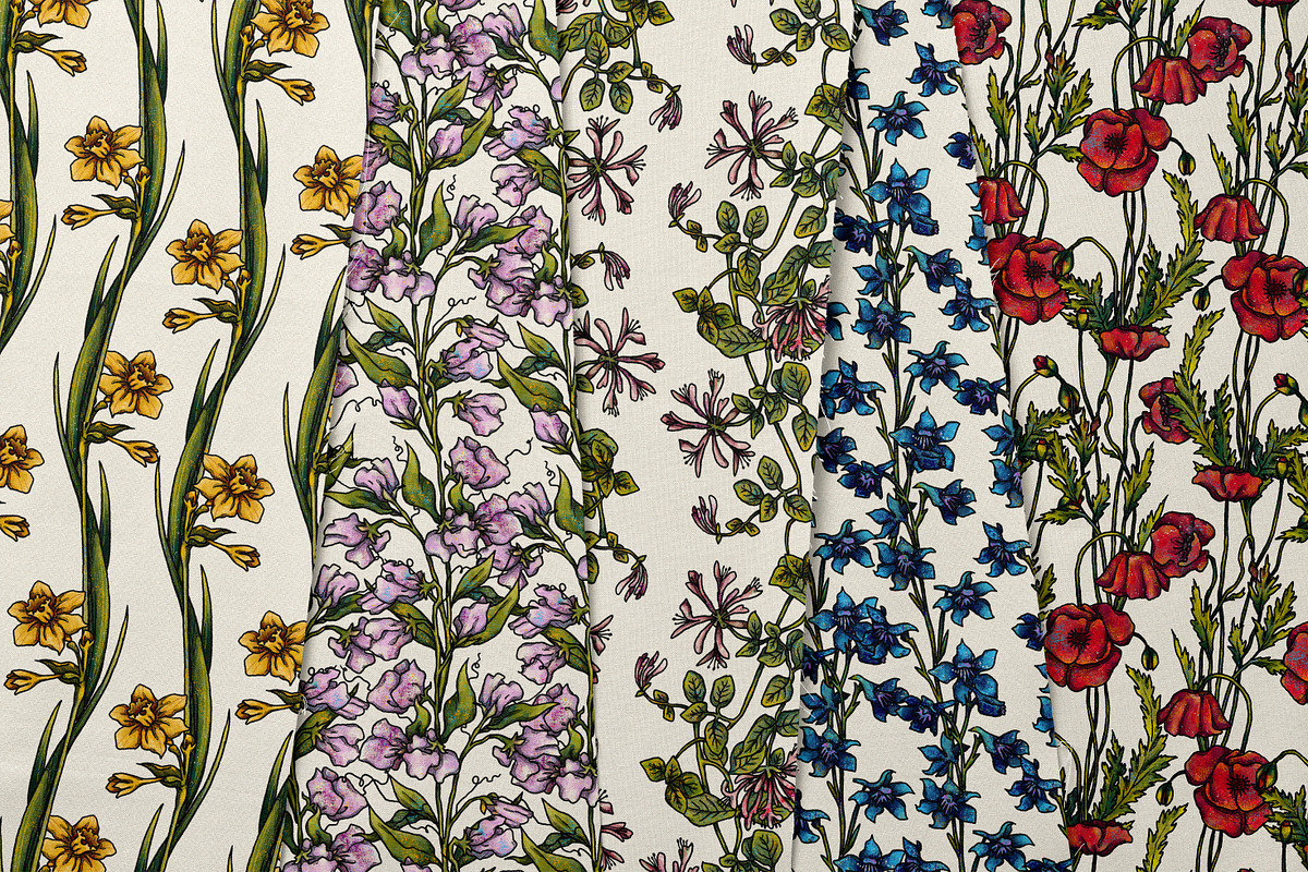 Birth Month Flowers Handcrafted, a Decorative Illustration by Ink Stories (Photo 7 of 15)