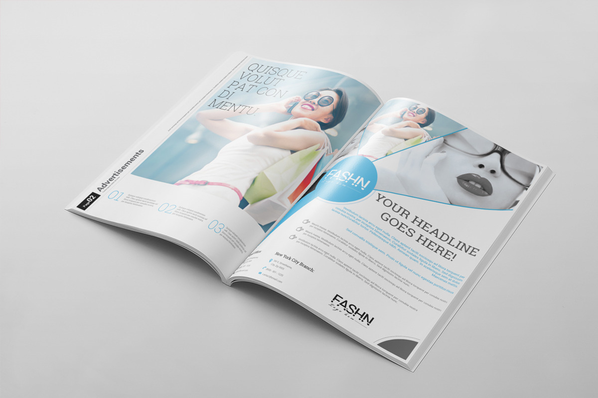 Magazine Template 42, a Magazine Template by pmvch (Photo 5 of 15)