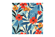 Retro Hawaiian Print Digital Paper, a Pattern Graphic by Chromolume Studio (Thumbnail 20 of 28)