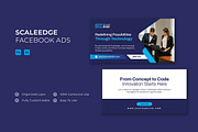 Scaleedge - Facebook Ads, a Social Media Template by Esensifiksi.studio (Thumbnail 1 of 3)