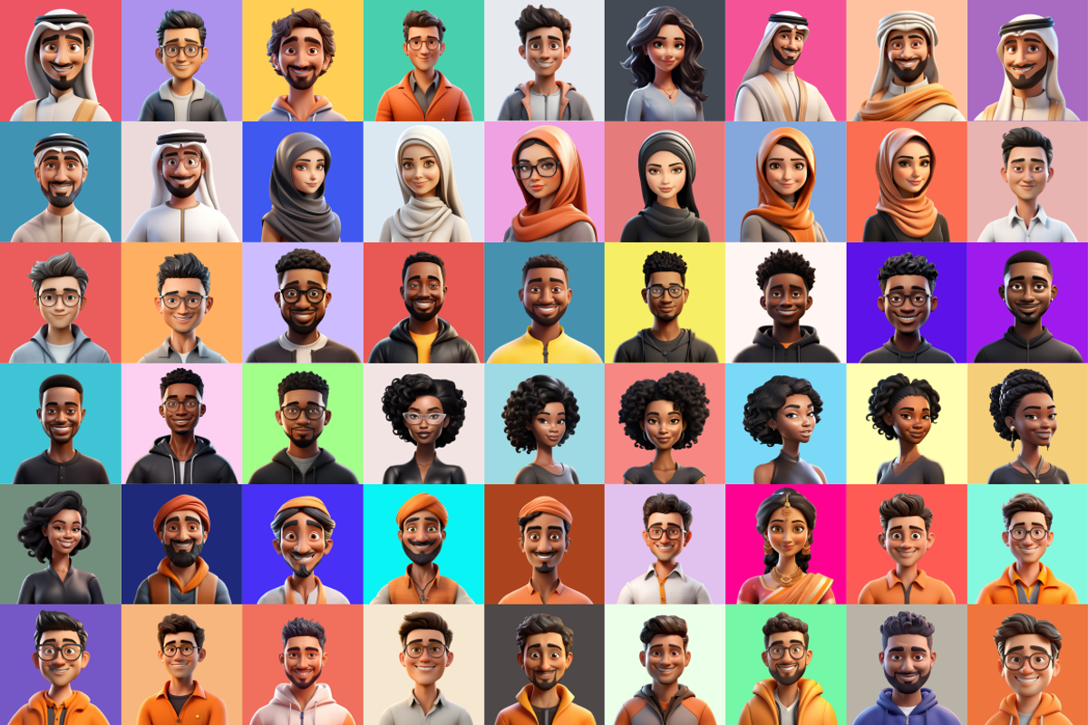 125 Animoji Style Avatars, a Characters & Person 3D Model by Digital Blood (Photo 11 of 14)