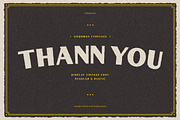 Goodman - Retro Vintage Typeface, a Sans Serif Font by uyo66 (Thumbnail 11 of 11)