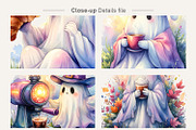 Coffee Ghost Sublimation PNG, an Illustration by Artnoy (Thumbnail 4 of 8)