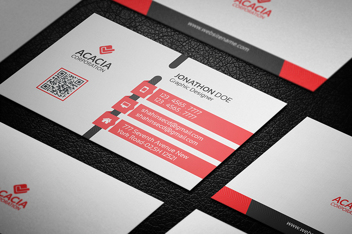Bajn Business Card, a Business Card Template by DesignGhar (Photo 3 of 4)