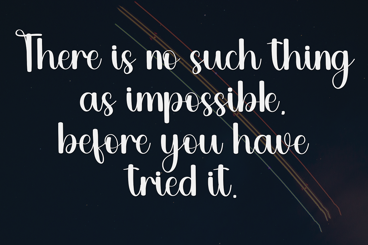 Anythink, a Handwritten Font by FreshTypeINK (Photo 4 of 8)
