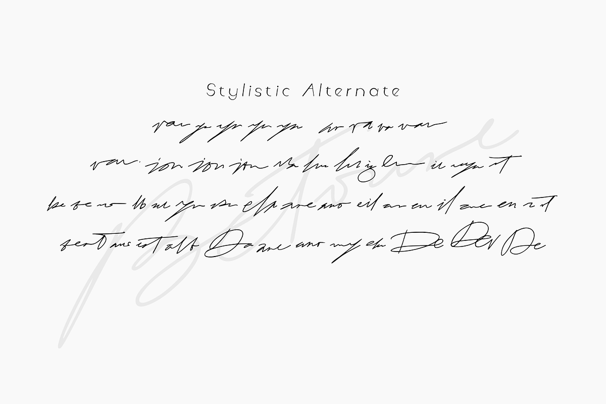 Betoure | Signature script, a Script Font by Mozyen Studio (Photo 8 of 12)