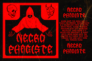 Rusty Gore - Metal Font, a Font by PutraCetol Studio (Thumbnail 3 of 5)