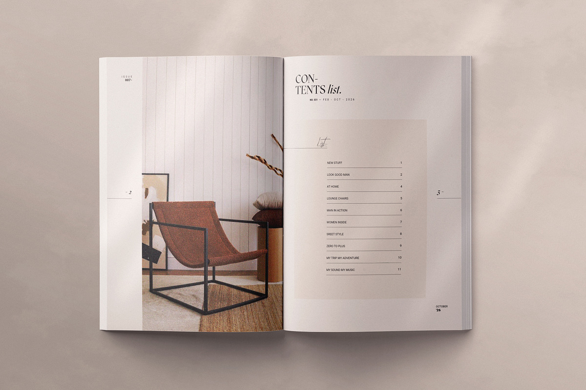 The Lifestyle Magazine Template, a Magazine Template by ArtisanaAura (Photo 2 of 22)