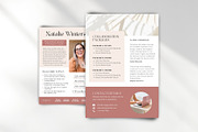 Speaker Sheet Template Canva, a Templates & Theme by Business Chic (Thumbnail 5 of 6)