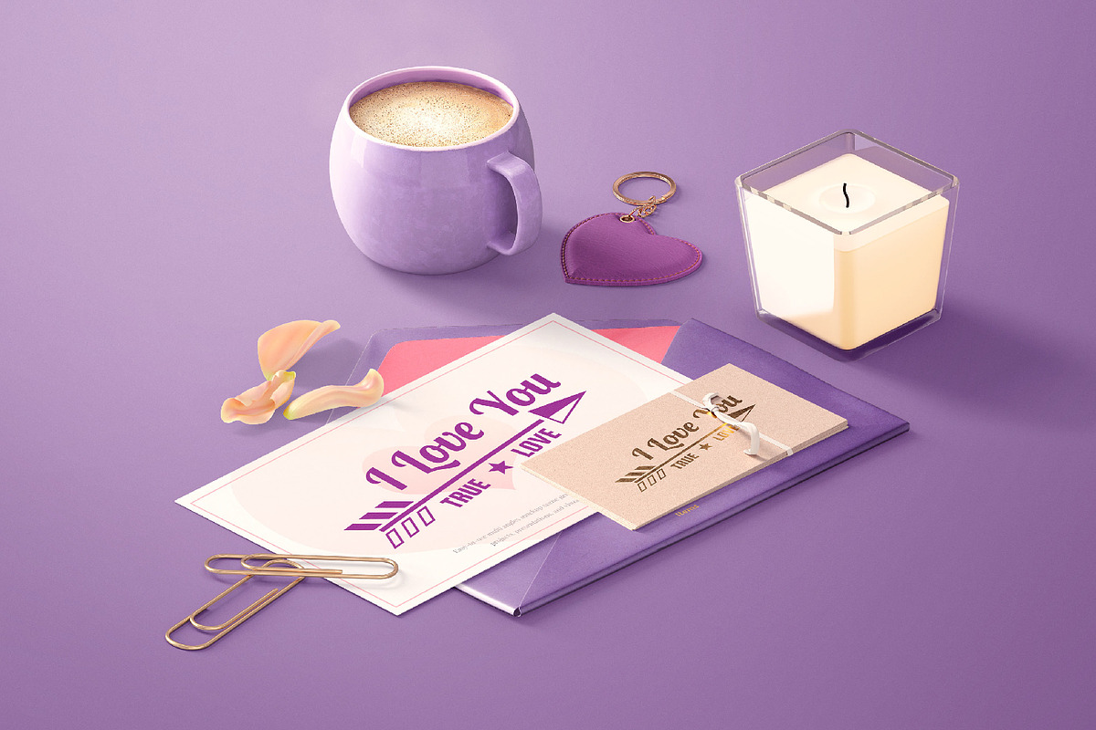 122 LOVE LABEL & RIBBON, a Branding & Logo Template by Toonsteb (Photo 8 of 15)