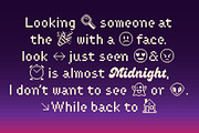 Genty - Pixel Edition, a Script Font by Flavortype (Thumbnail 4 of 18)
