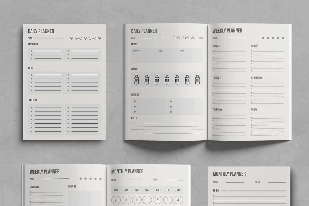 Planner Template Layout
