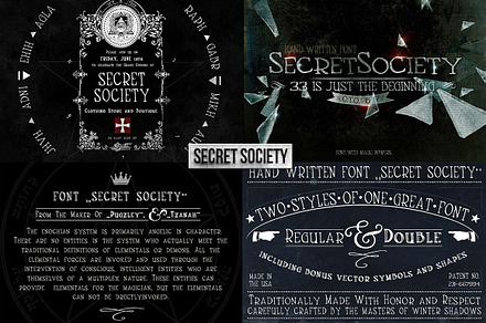 7 Handmade Fonts Bundle