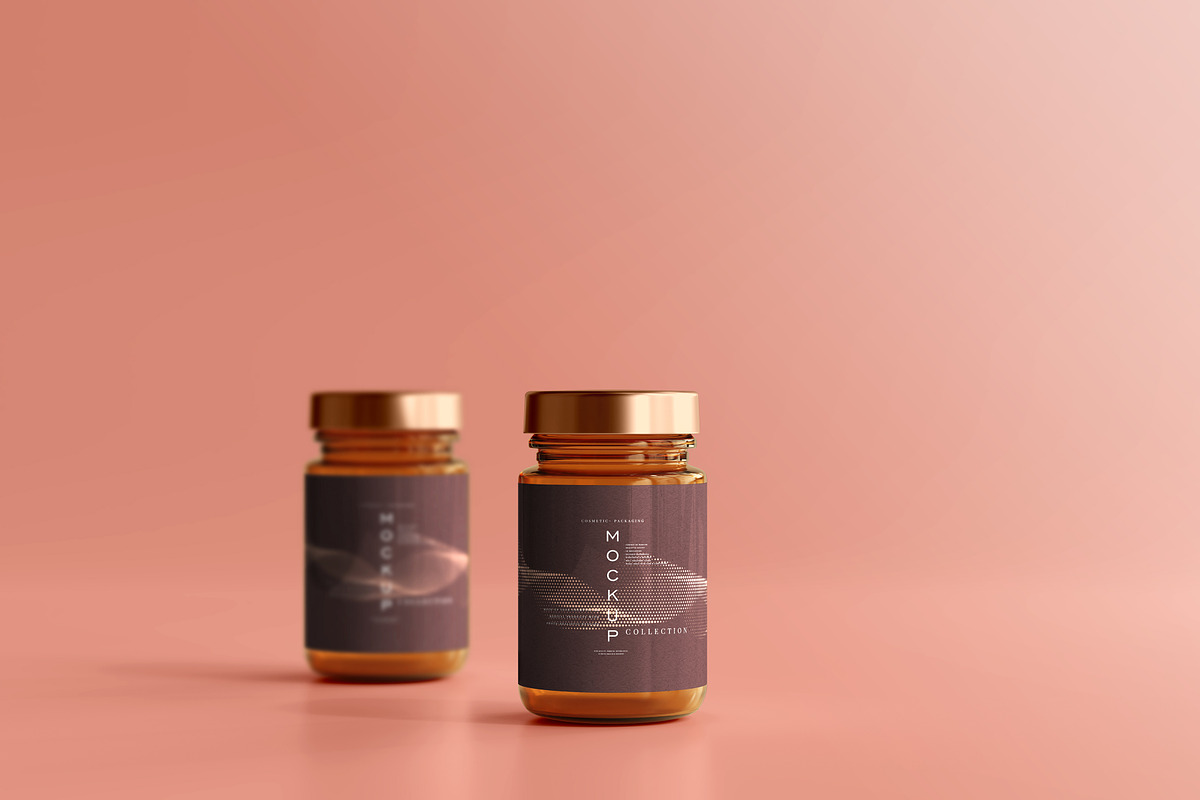 390+ Cosmetic Branding Mockup Scenes, a Cups & Container Mockup by pmvch (Photo 303 of 367)