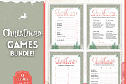 Christmas Games BUNDLE - 13 games!, a Templates & Theme by Templatables (Thumbnail 2 of 11)