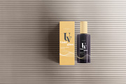 Violet Glass Cosmetic Bottle Mock-up, a Cups & Container Mockup by pmvch (Thumbnail 18 of 20)