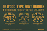 The Wood Type Font Bundle, a Font by Komet & Flicker (Thumbnail 13 of 13)