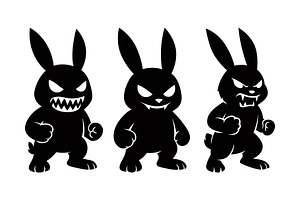 Rabbit Monster, an Animal Illustration by Pixes