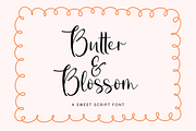 Butter and Blossom | Script Font, a Font by theinkaffair (Thumbnail 1 of 8)
