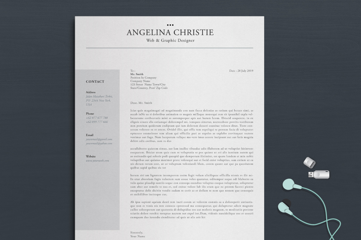 Resume/CV, a Resume Template by Atakana (Photo 7 of 7)