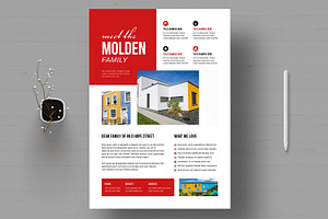 Home Offer Letter Layout Template, a Flyer Template by MightyDesign