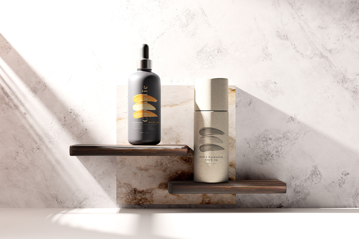 Dropper or Serum Bottle Mockups, a Cups & Container Mockup by pmvch (Photo 9 of 11)