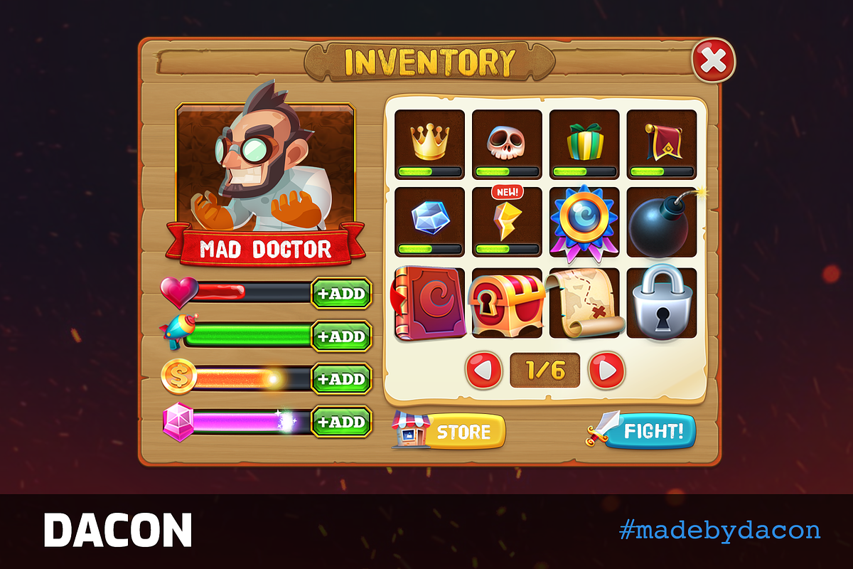 DACON - Game Icon Generator, an Icon by Weirdsgn Store (Photo 8 of 8)