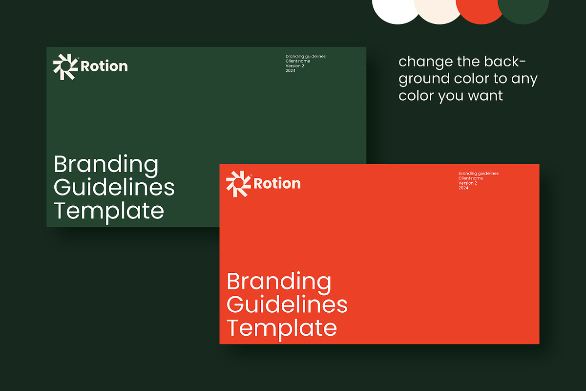 Brand Guidelines Template - Figma, a Presentation Template by Typefool's Shop (Photo 5 of 10)
