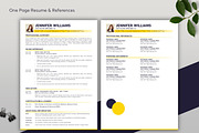 ATS Resume CV Word & Google Docs 44, a Resume Template by MrCam Template Resume|CV (Thumbnail 4 of 8)