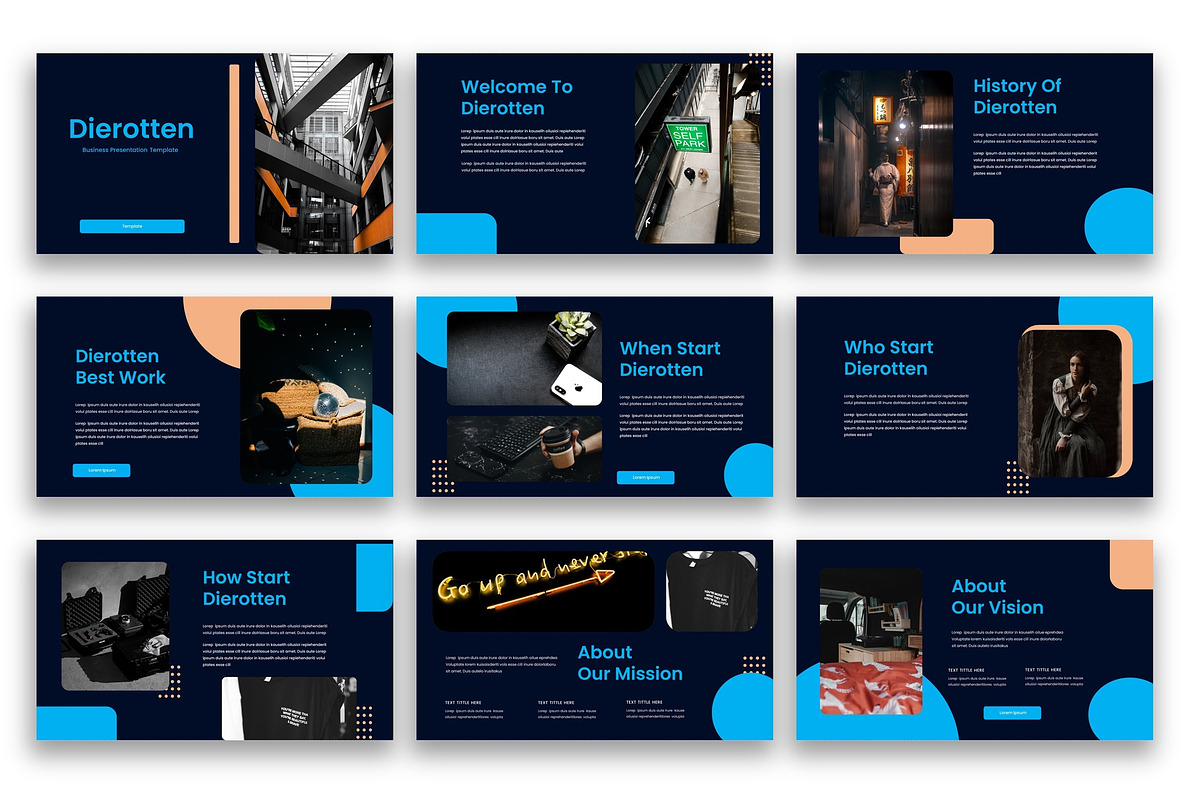 Dierotten - Business PowerPoint, a Presentation Template by kreatifreya (Photo 2 of 5)
