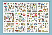 Vector set with 24 countries, an Object Graphic by Olga Chuklay (Thumbnail 2 of 5)