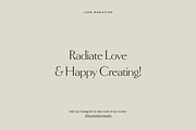 CANVA PS Instagram Templates Posts, a Social Media Template by Love Radiation Studio (Thumbnail 16 of 16)
