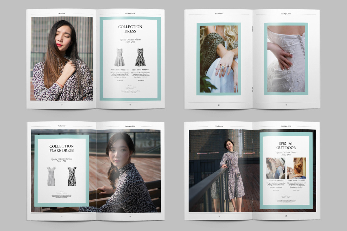 The Summer Catalogue, a Brochure Template by Firtana (Photo 6 of 13)