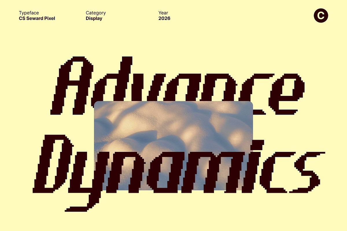 CS Seward Pixel, a Sans Serif Font by Craft Supply Co. (Photo 5 of 8)