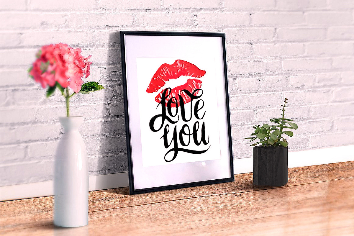 Lips lipstick kisses set, a Pattern Graphic by Live line (Photo 6 of 6)