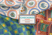 Checkered Summer, a Pattern Graphic by MSNTY STUDIOX (Thumbnail 2 of 28)
