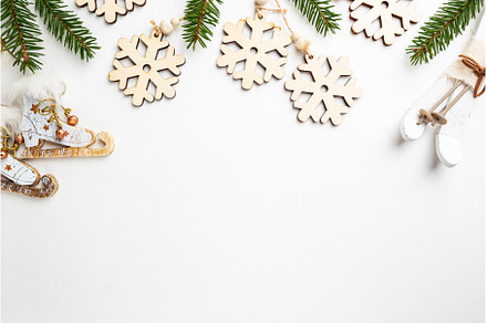 Christmas holidays composition, a Holiday Photo by piter.goskov