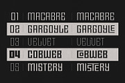 Baldish - Modern Display Gothic, a Blackletter Font by creativemedialab (Thumbnail 11 of 14)