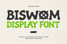 Biswom Playful Psychedelic Display
