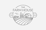 Farm Logo Templates, a Branding & Logo Template by JuliaMalinovskaya (Thumbnail 2 of 8)