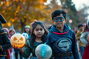 Halloween Heroes | Stock Photo, a Holiday Photo by Aura Canyon HQ (Thumbnail 1 of 6)