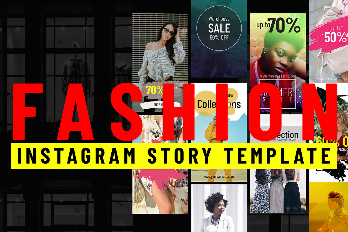 Fashion Instagram Story Templates, a Social Media Template by Mehul Munjani (Photo 2 of 2)