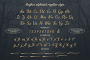Hughes, a Script Font by Larin Type Co. (Thumbnail 11 of 11)