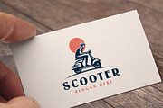 Scooter Logo, a Branding & Logo Template by Pixes (Thumbnail 2 of 2)