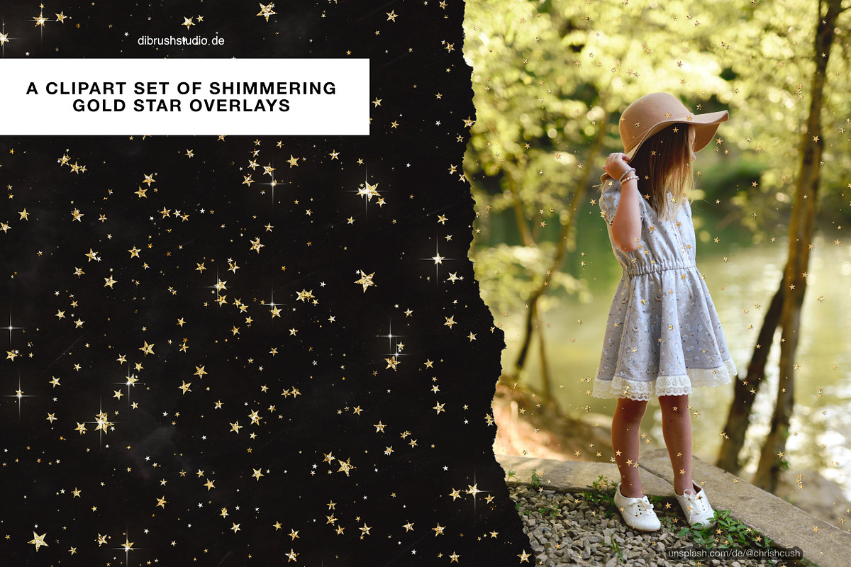 Star Night Seamless Overlay Pattern, a Pattern Graphic by DiBrush Studio (Photo 7 of 8)