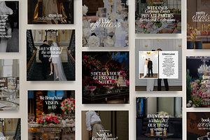 Event Planner Social Media Templates, a Social Media Template by Design Driven Media