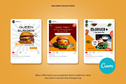 Burger / Food Instagram | CANVA, a Social Media Template by Azruca (Thumbnail 4 of 17)